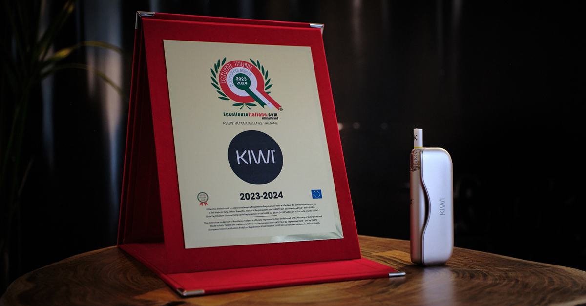 KIWI: The First Italian Vaping Brand to Attain Italian Excellence