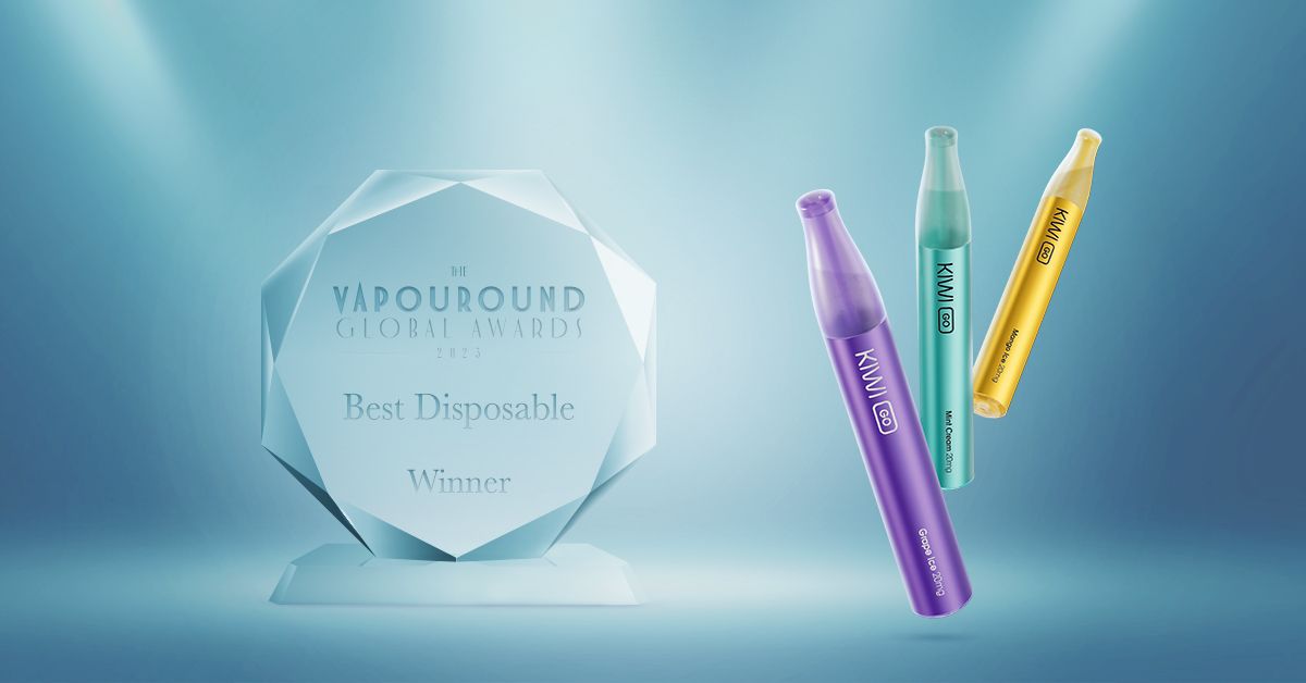 KIWI introduces KIWI GO and wins Vapouround Global Awards